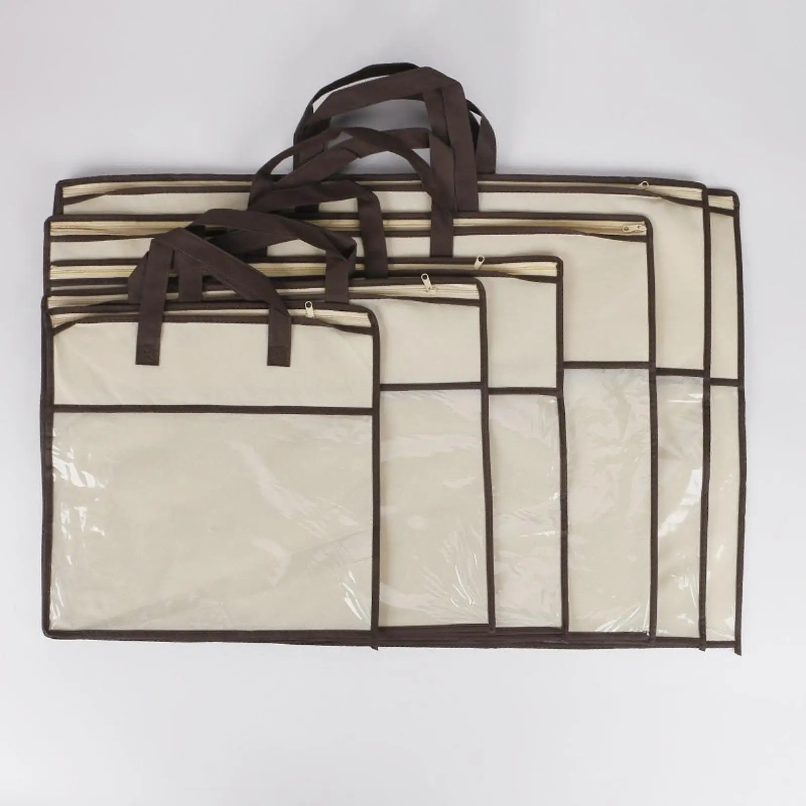 Pillows Blankets Bedding Folding Organizer Bag Spacious Duvet and Quilt Storage Container with Zipper for Closet Pillows Blankets Bedding Folding Organizer Bag Spacious Duvet and Quilt Storage Container with Zipper for Closet