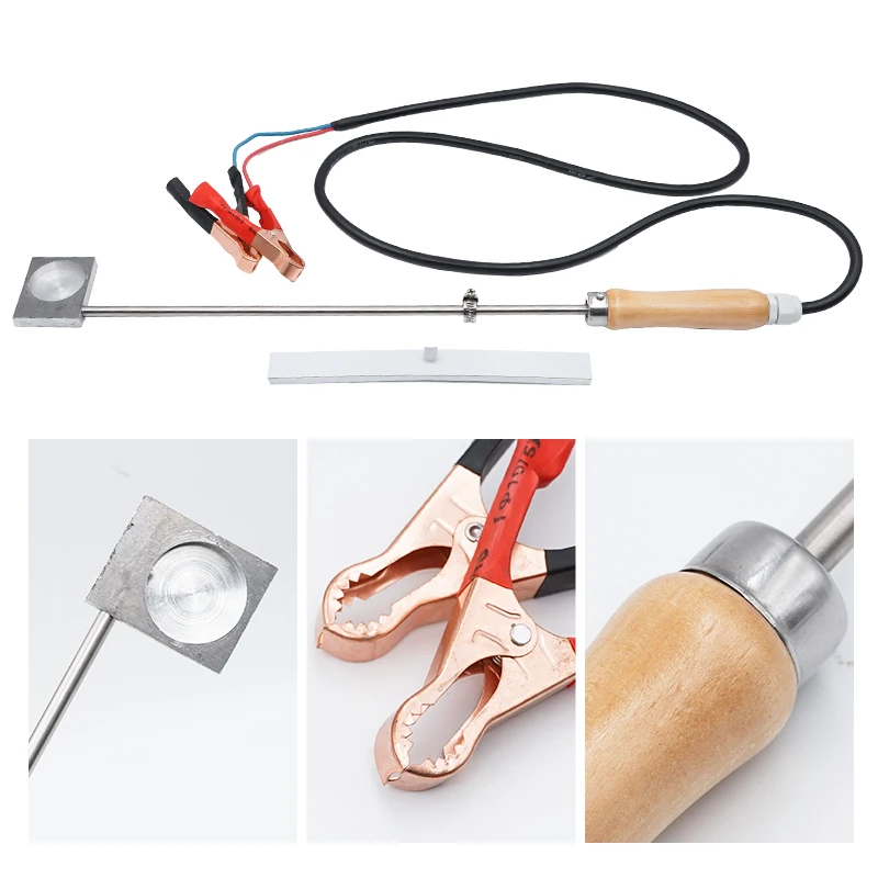 Evaporador de abejas, vaporizador de ácido oxálico, tratamiento de ácaros Varroa, evaporador de calefacción, herramienta de esterilización de apicultura, 12V, 150W, 1 Uds. - imagen 5