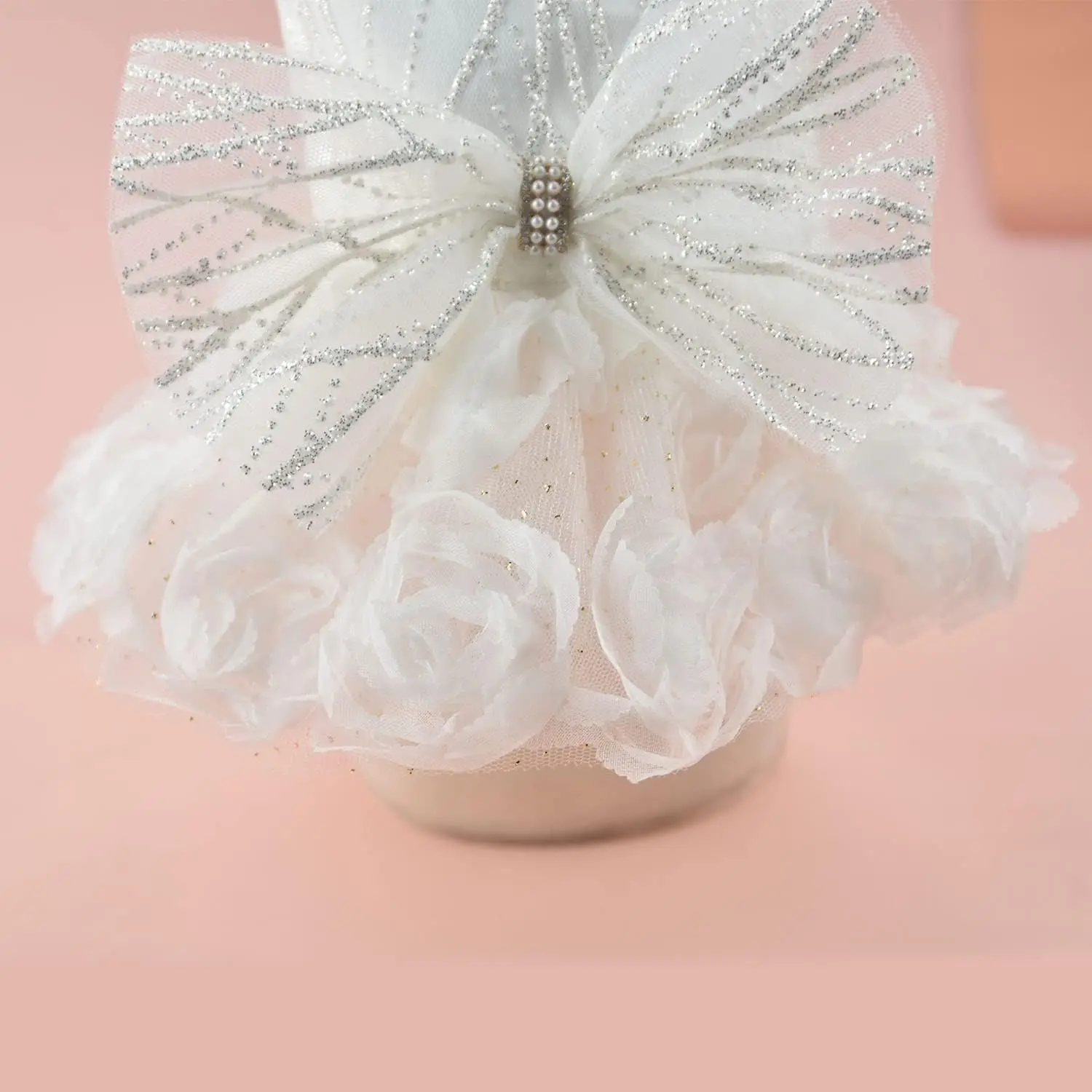 Vestido para perros pequeños, fiesta de graduación, vestidos de Boda de Princesa, diseño de lujo, ropa para perros y niñas, traje para cachorros y gatos de Pomerania - imagen 4