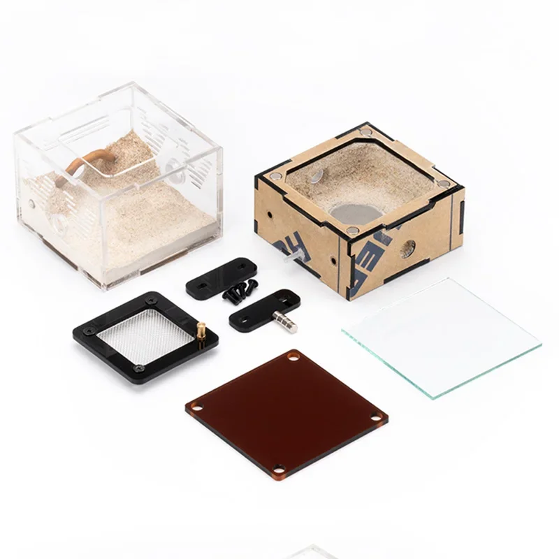 Formicario de hormigón con alimentador y humidificador para hormigas - imagen 4