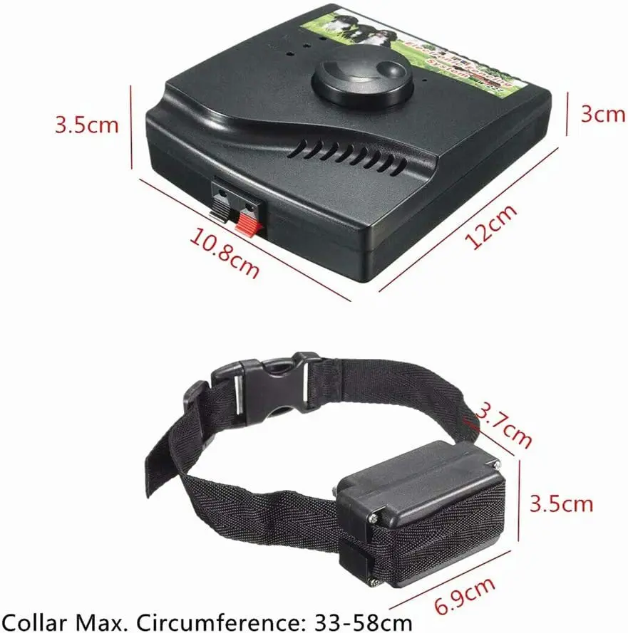 Collar de valla inteligente para mascotas, valla electrónica, entrenador inalámbrico para mascotas, tapón para ladridos, suministros para perros, cubierta para el cuello, productos de entrenamiento para perros - imagen 4