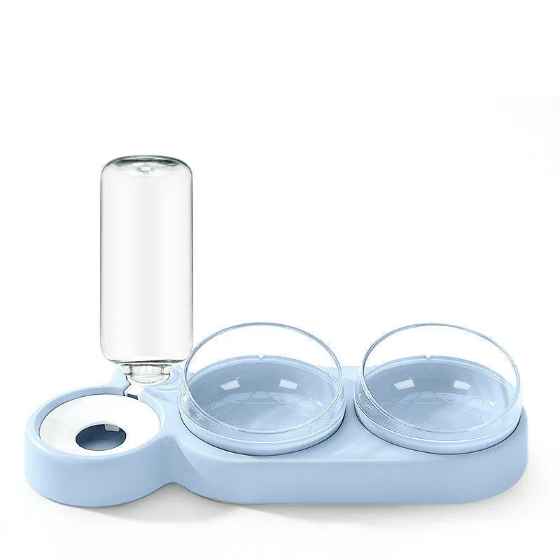Dispensador automático 2 en 1 para gatos y perros – Comida y agua - imagen 2
