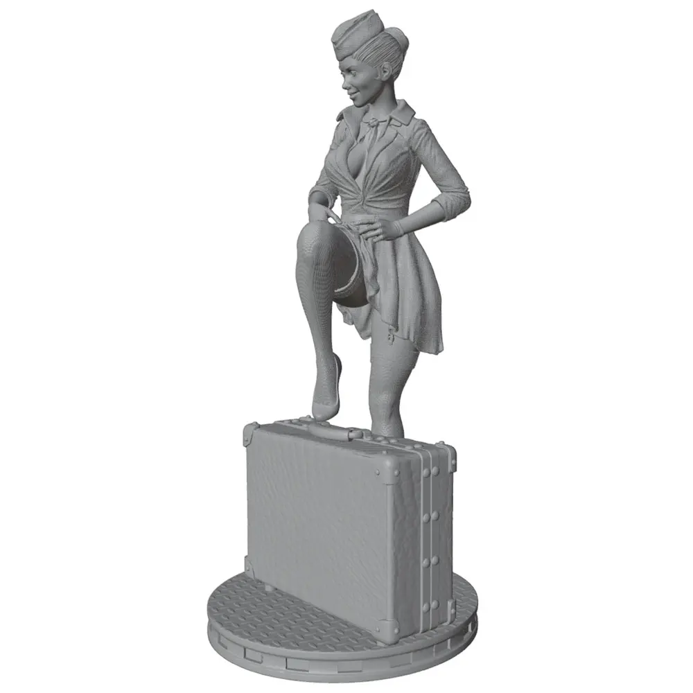 Figura de resina – Asistente espacial para coleccionismo