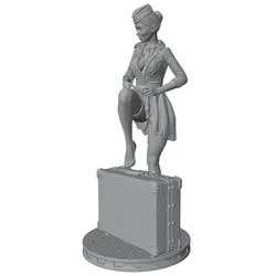 Figura de resina – Asistente espacial para coleccionismo