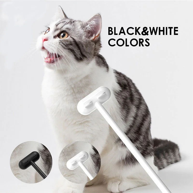 Peine para gatos 2 en 1, cepillo masajeador interactivo para gatos, removedor de pelo para mascotas, suministros de aseo para gatos, perros y gatitos, accesorios para gatos - imagen 2