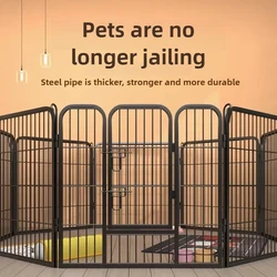 Valla extensible para perros pequeños y medianos, uso interior y exterior