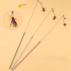 Varilla con pluma Bug para gatos – Juguete interactivo estimulante