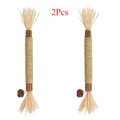 2Pcs raffia grass