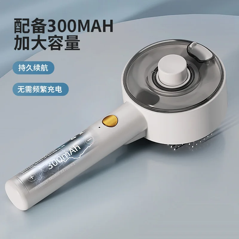 Peine con pulverizador para mascotas, masaje para gatos, depilación antimoscas, peine para el pelo con forma de perro, productos para mascotas, cepillo para gatos, suministros de aseo para mascotas, productos para perros - imagen 2