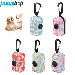 Dispensador portátil de bolsas para cacas de perro, diseño alegre