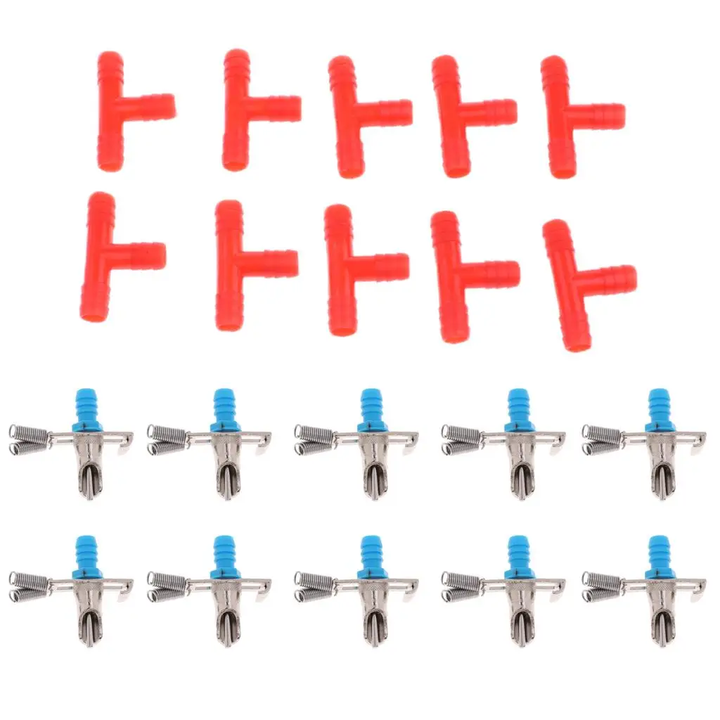 SET 10 Rabbit Water Feeders Nipples for Automated Watering System