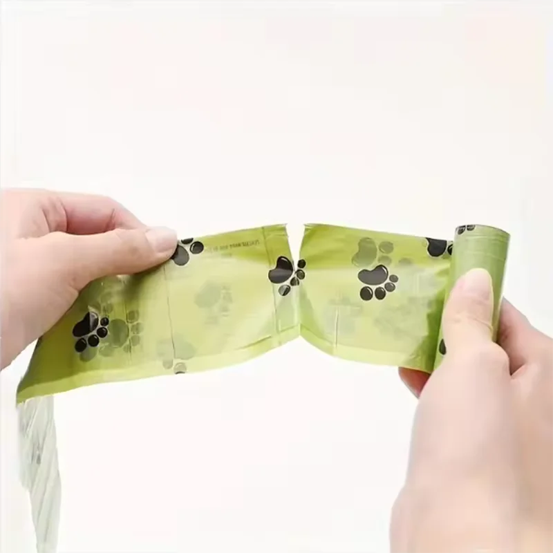 Bolsas para excrementos de perros calientes, bolsas biodegradables a prueba de fugas para residuos de mascotas para caminar con perros, bolsa de limpieza al aire libre, paquete de suministros para mascotas - imagen 4