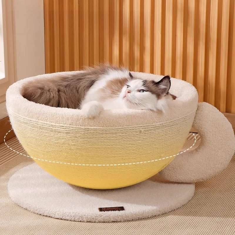 Cama creativa para gatos, camas grandes para mascotas, muebles de lujo resistentes al desgaste para gatos y cachorros, alfombrillas para mascotas, Nesk - imagen 3