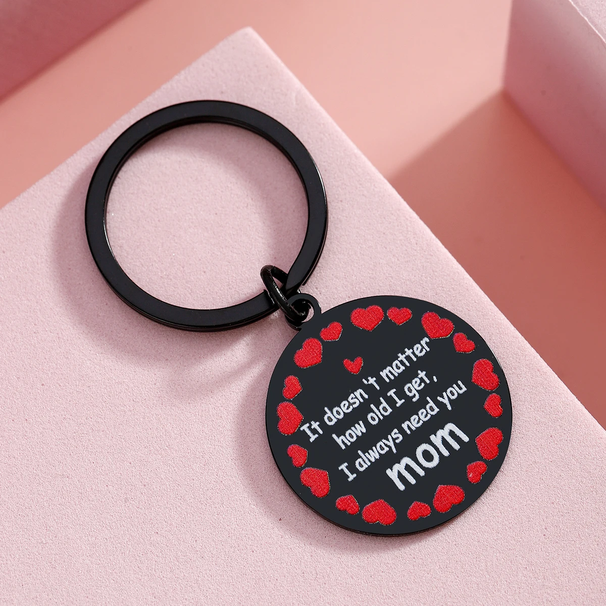 Palabras de mamá para mamá: con no importa cómo viejo, obtém que siempre necesitas, el regalo sincero de la mamá para el llavero de la madre - imagen 4