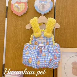 Vestido de algodón otoño/invierno para perro y gato – Diseño calabaza