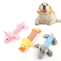 Juguete peluche sonoro para perros y gatos – 3 formas divertidas