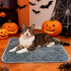 Alfombrilla térmica autocalentable lavable para perros y gatos