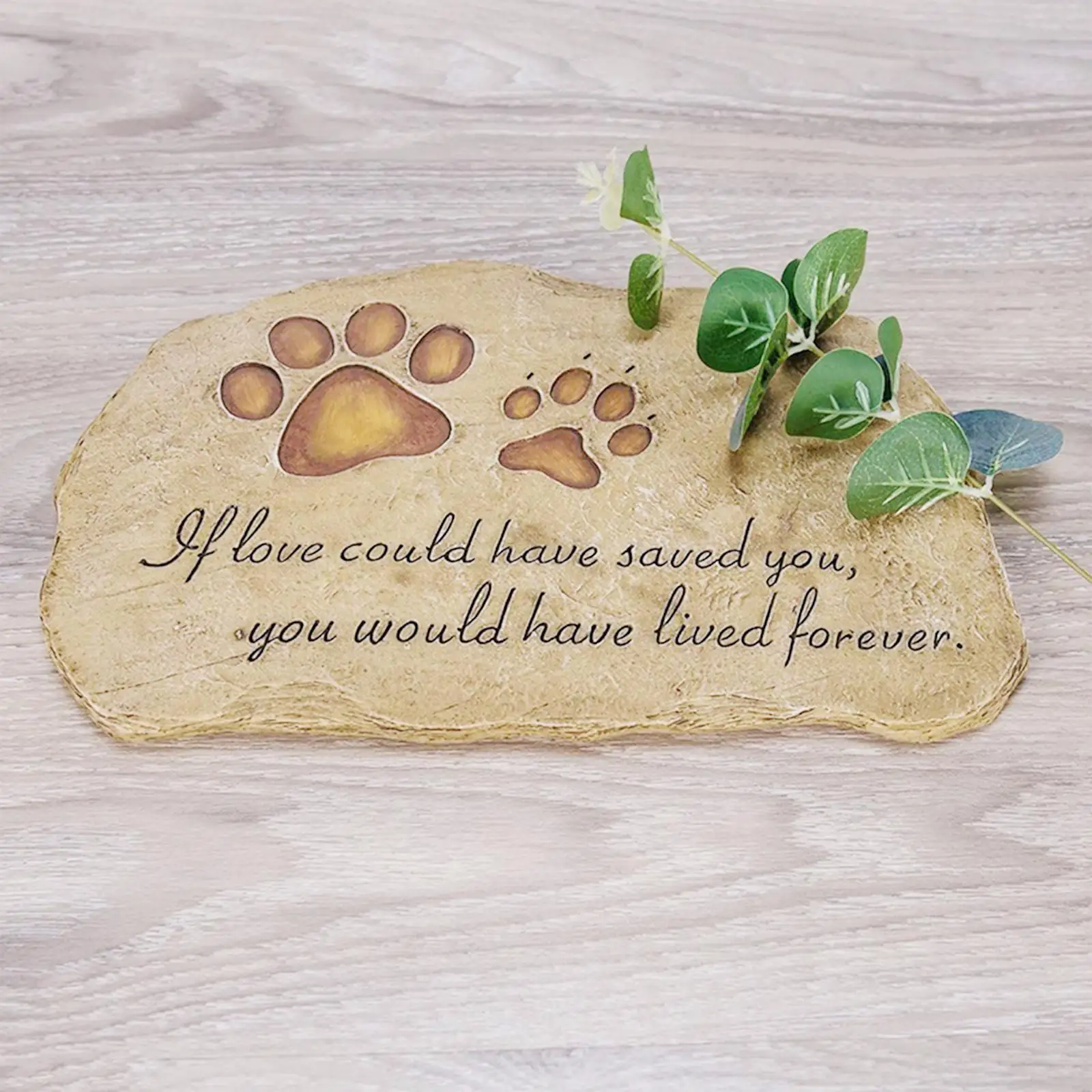  Dog or Cat, Hand-Painted Pet Grave Markers Outdoor, Sympathy Pet Gift