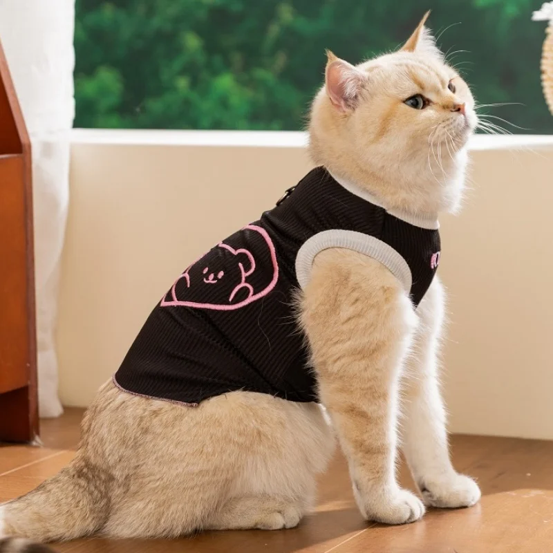 Chaleco de verano con estampado adorable para perros Poodle - imagen 4