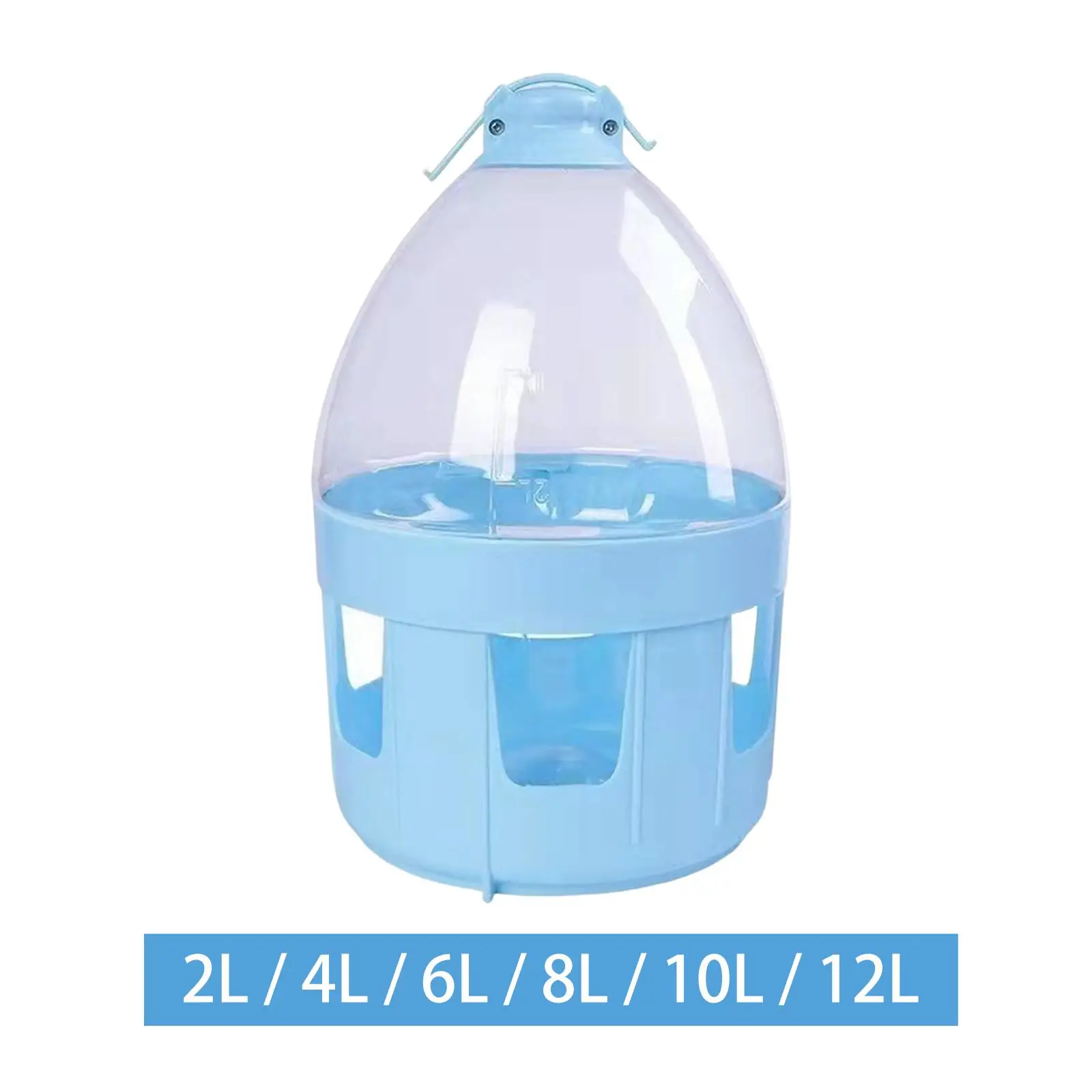 Alimentador de agua automático para palomas, accesorios, alimentador de palomas colgante, bebedero para codorniz, pato, periquito, canario al aire libre - imagen 3