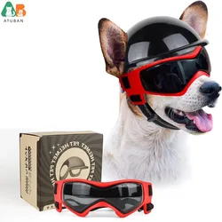 Gafas solares con visera para perros – Protección anti UV y viento