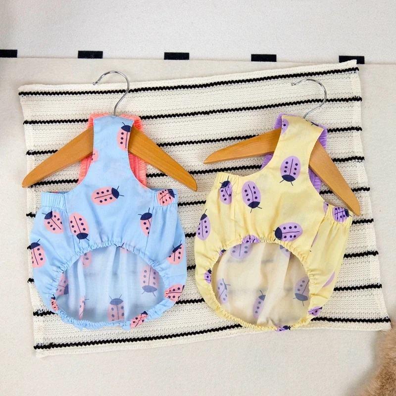 Vestido para perros, ropa para mascotas, falda con tirantes para perros, gatos, cachorros, vestido de princesa para perros, Chihuahua, ropa para mascotas de peluche para perros pequeños - imagen 5