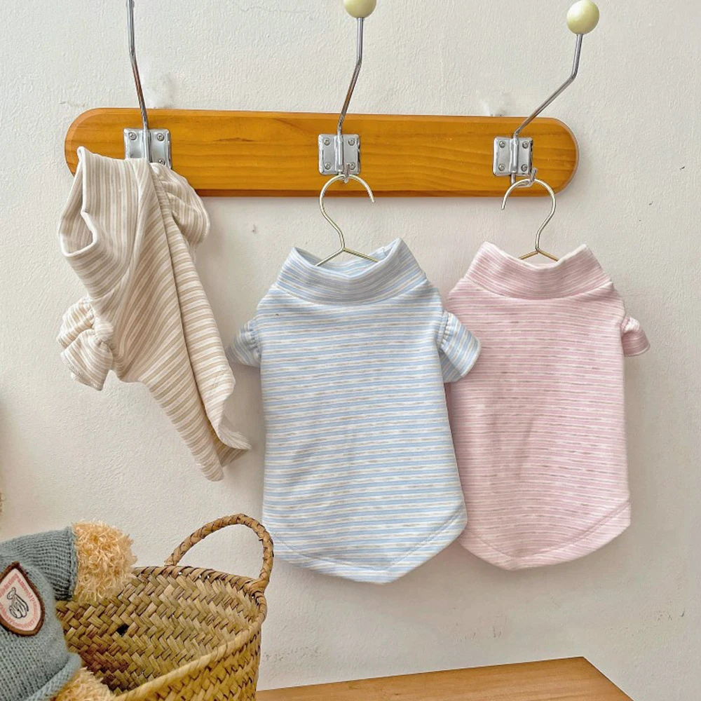 Chaleco de algodón con tiras de mangas voladoras para perros pequeños Wiener, vestido dulce para primavera y otoño para perros tejón, pijamas suaves y pequeños para perro salchicha - imagen 4