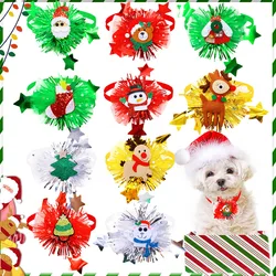 Pajarita Navideña para Perro – Corbata con Lazo Brillante