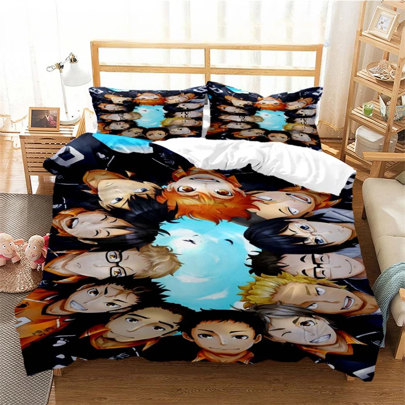 Funda edredón y almohada – Estampado voleibol animado - imagen 3