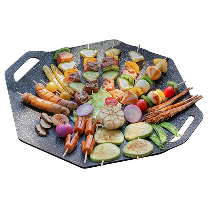 Estufa eléctrica con revestimiento de piedra médica, parrilla superior, resistente al calor, para el hogar, exterior, portátil - imagen 4