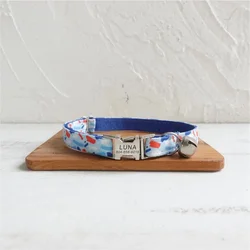 Collar para gato con nombre personalizado – Ajustable con campana