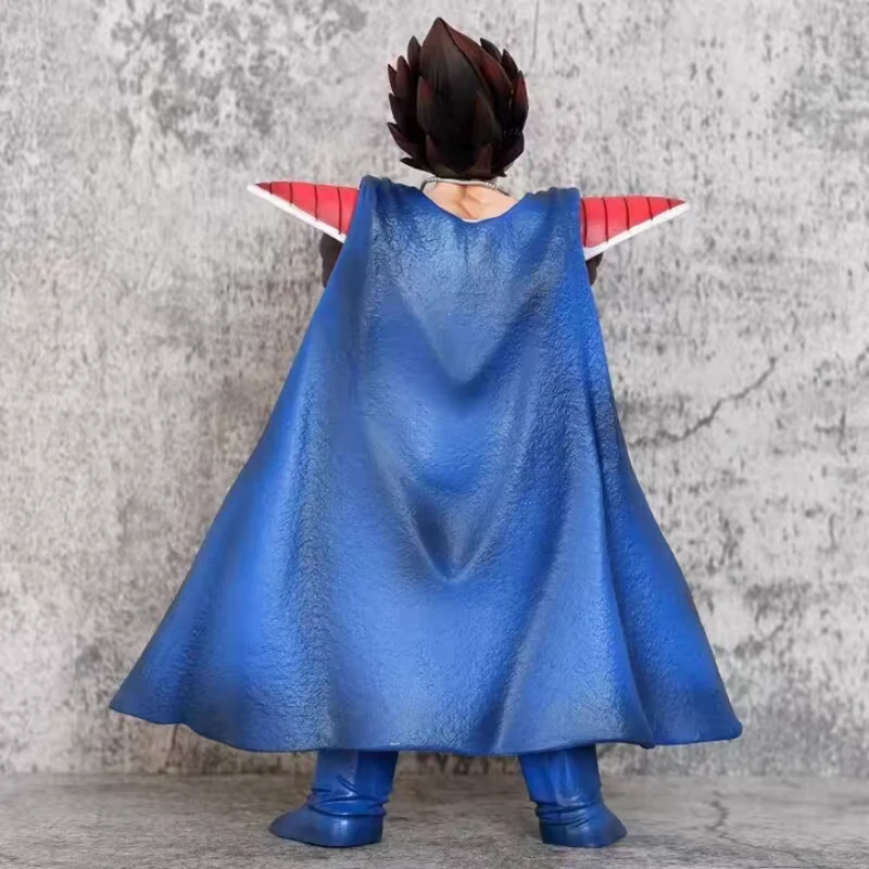 [En Stock] Anime 29cm Dragon Ball Super Saiyan King Vegeta PVC figura de acción estatua de batalla colección modelo niños juguetes regalos de muñecas - imagen 5