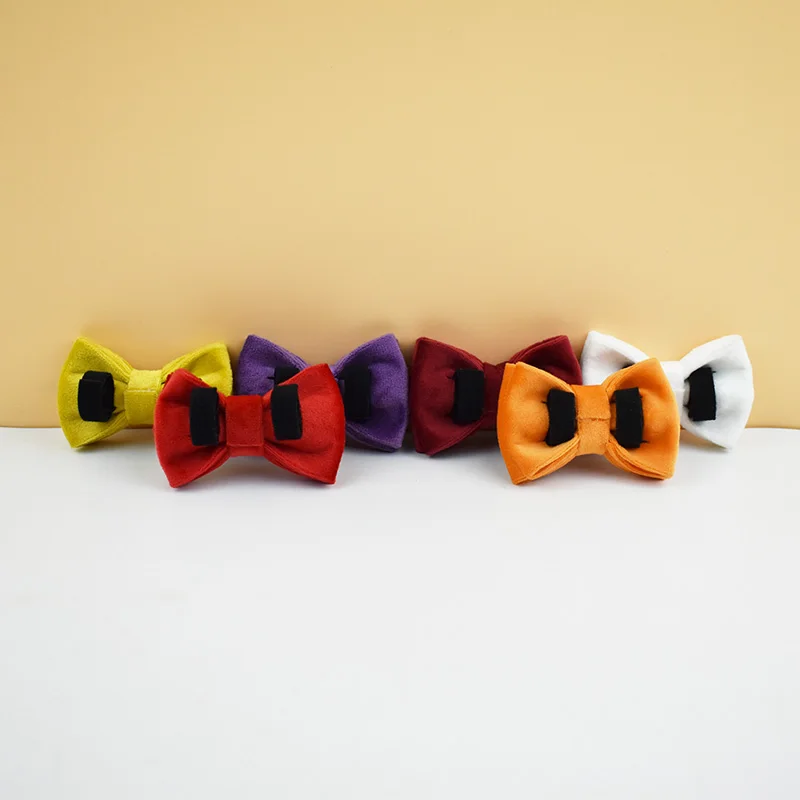 Collar de terciopelo para gato, lazo con hebilla de seguridad ajustable, accesorios para mascotas - imagen 4