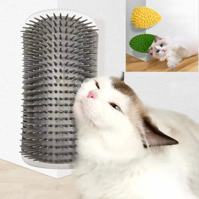 Masajeador rascador para gatos, cepillo para rascar mascotas, peine para quitar el pelo, mesa de aseo, cuidado de perros y gatitos, accesorios Royal Canin - imagen 2