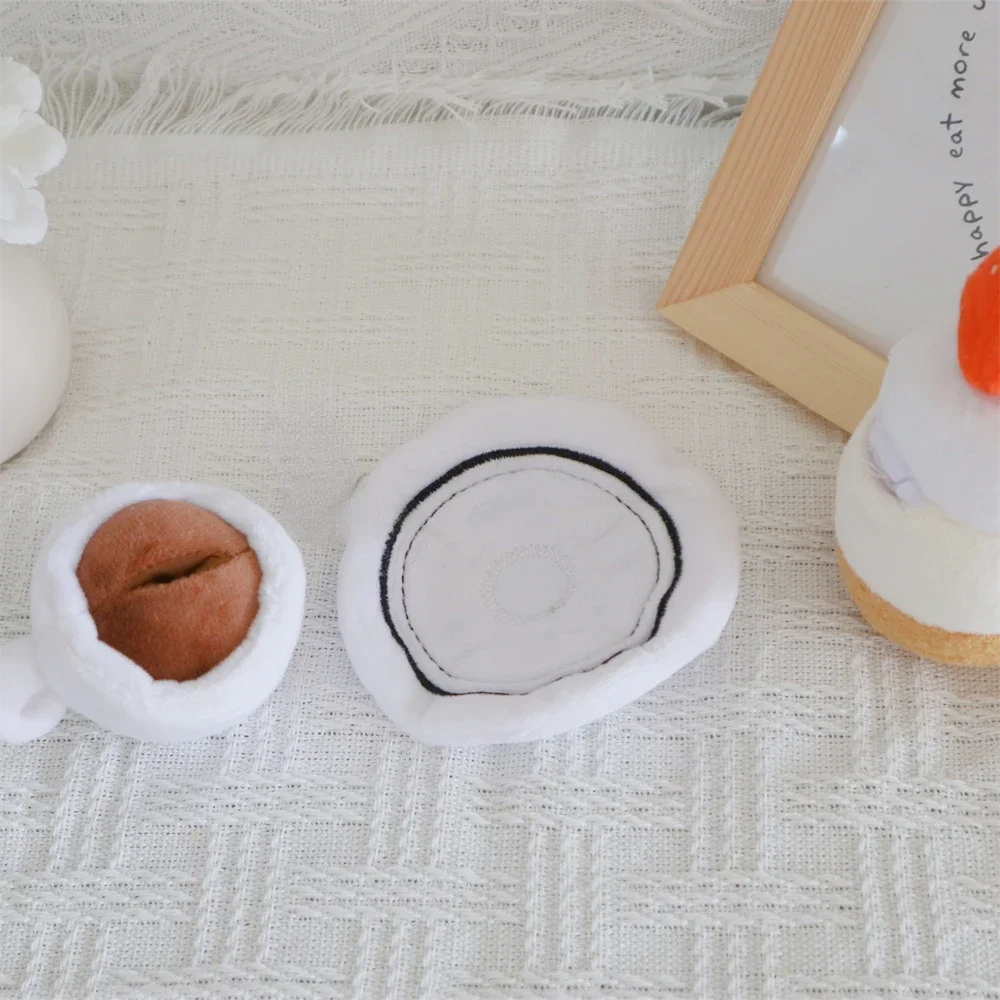 INS nuevo té de la tarde juguete para mascotas perro y gato juguete interactivo ocultar comida juguete simulación pan café juguetes para perros pequeños - imagen 2