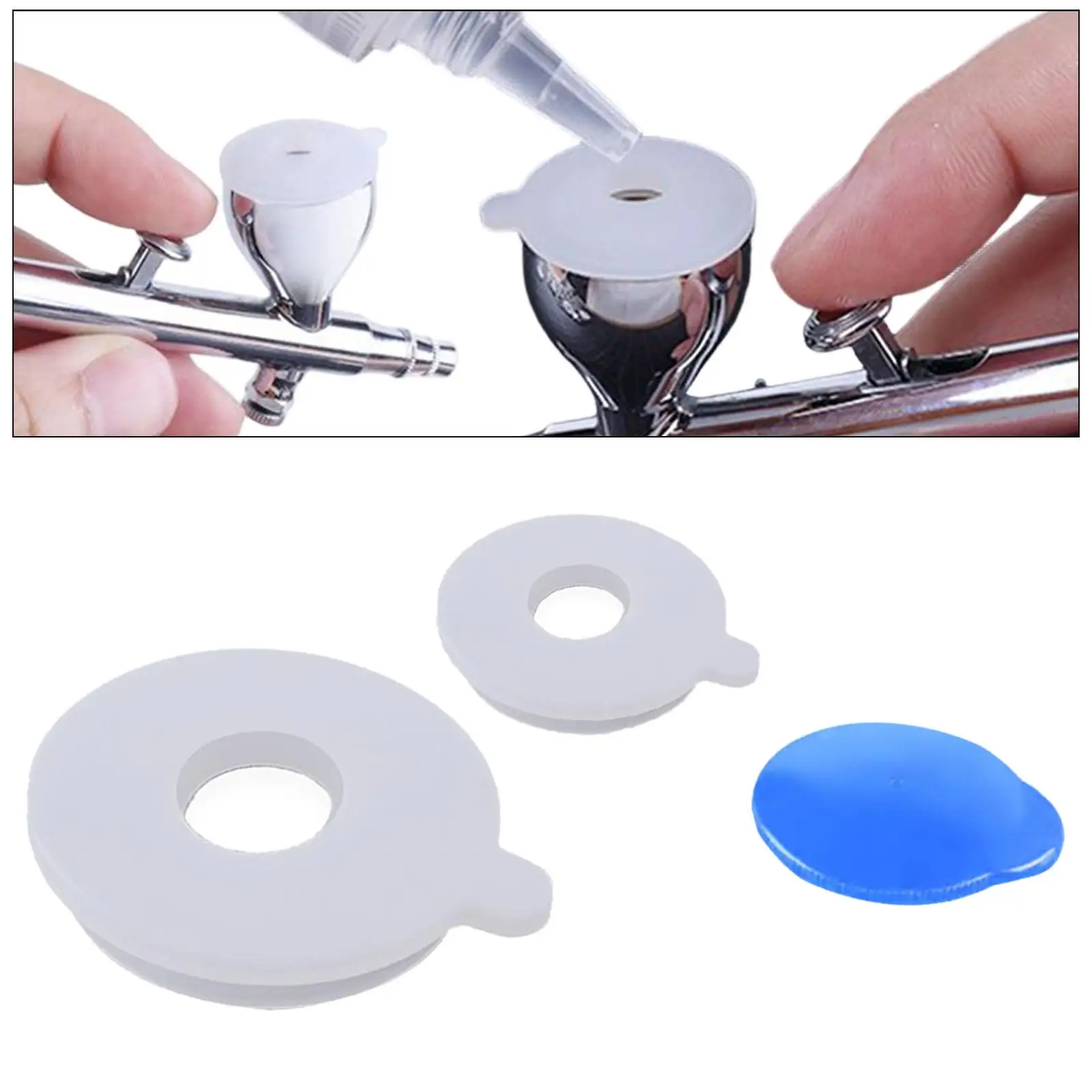 Airbrush Spray Bottle , Sturdy And Easy to Use Parts, Replacement Airbrush Lids