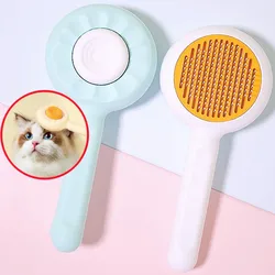 Cepillo peine un clic para gatos y perros – Autolimpieza