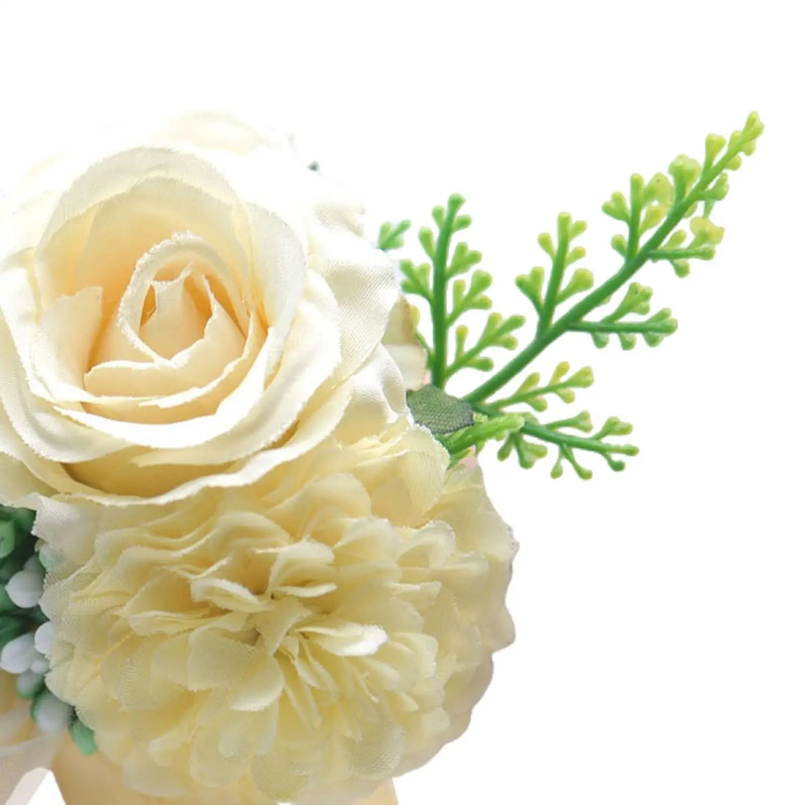 Artificial Flower Wrist Corsage Wedding Decor Wrist Garland Versatile Comfortable Wristlet for Valentine's Day Graduation