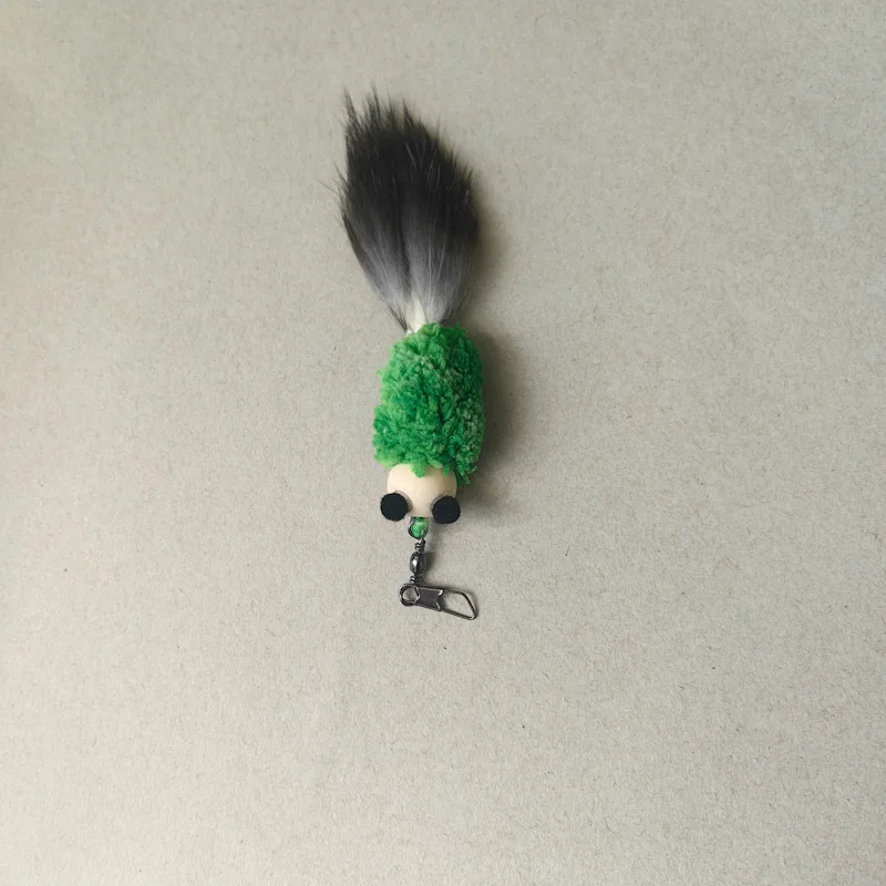 Varita interactiva con peluche de conejo para gatos – Cabezas intercambiables - imagen 3