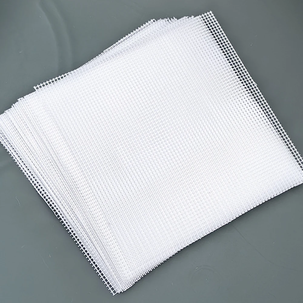 Malla blanca transpirable en uso