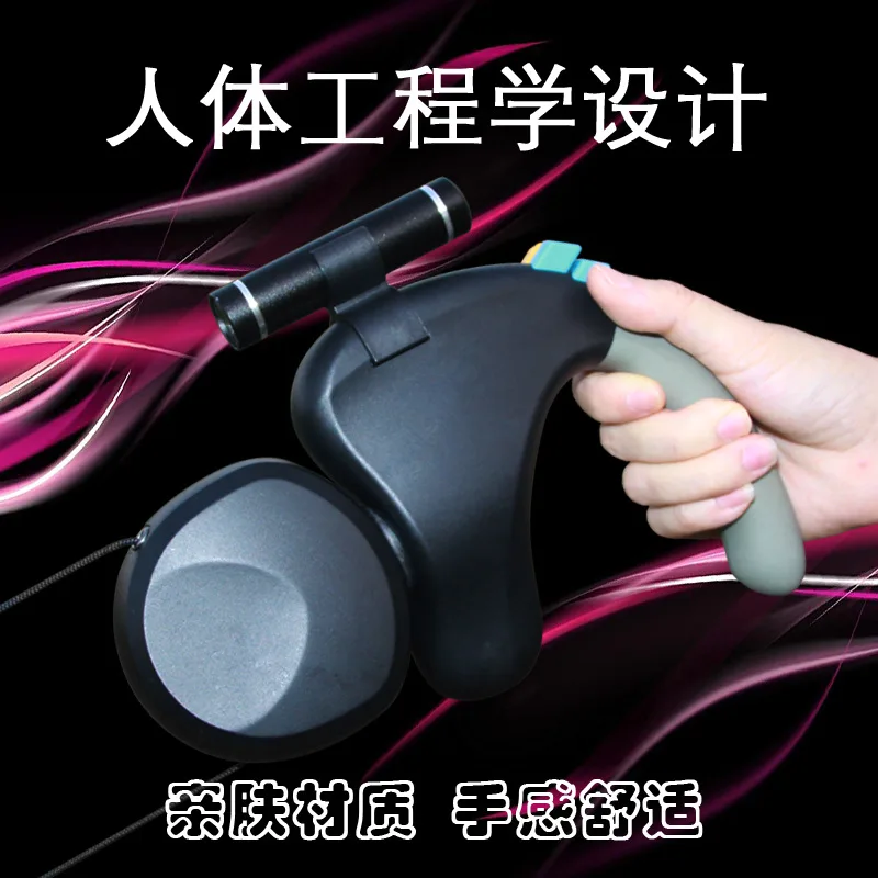 Productos para mascotas Andador para perros de doble punta Correa para perros al aire libre Uno para dos Retractor telescópico automático - imagen 4