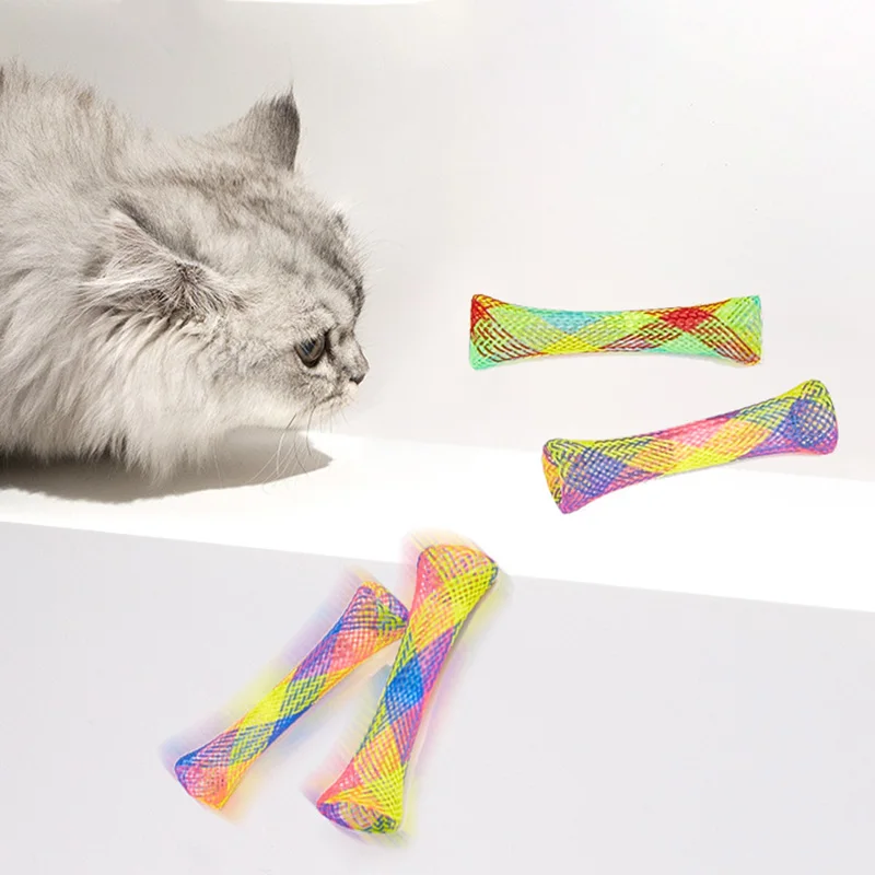 Juguete interactivo para gatos con resorte y colores surtidos - imagen 3