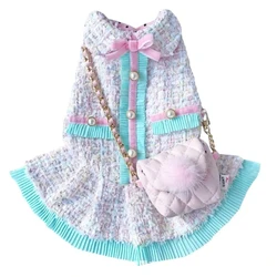 Vestido princesa Tweed para perro – Bichón y Chihuahua