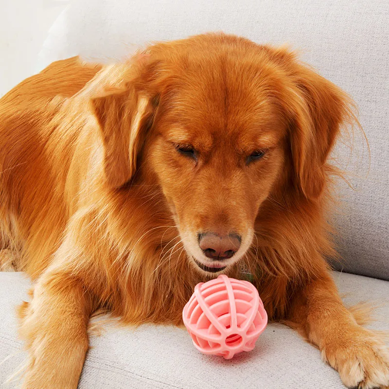 Juguete goma para perro resistente: dispensador golosinas interactivo - imagen 4