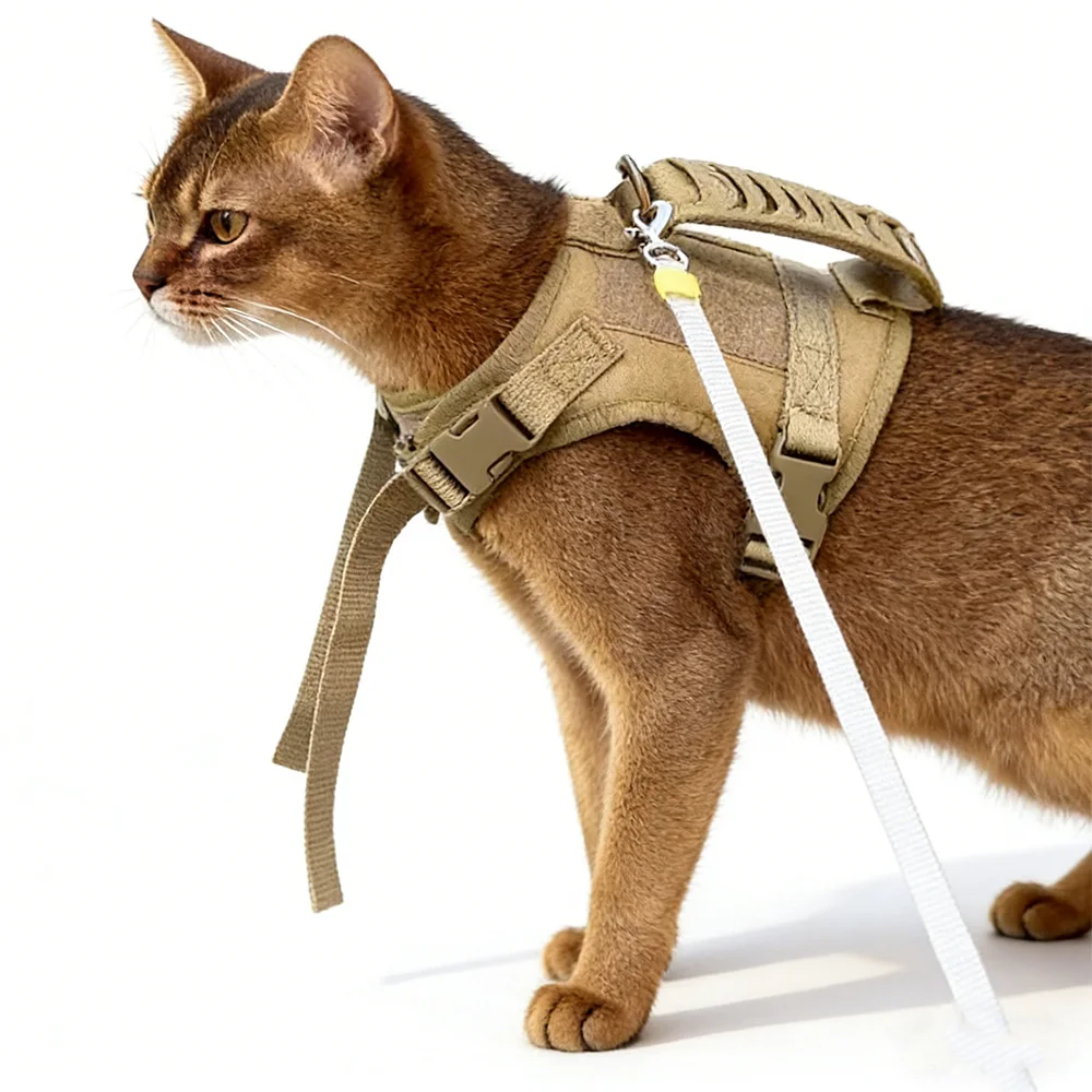 Arnés sin tirones para perros y gatos pequeños – malla transpirable