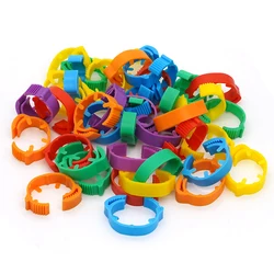 Anillo ajustable para identificar patas de aves pollos patos loros