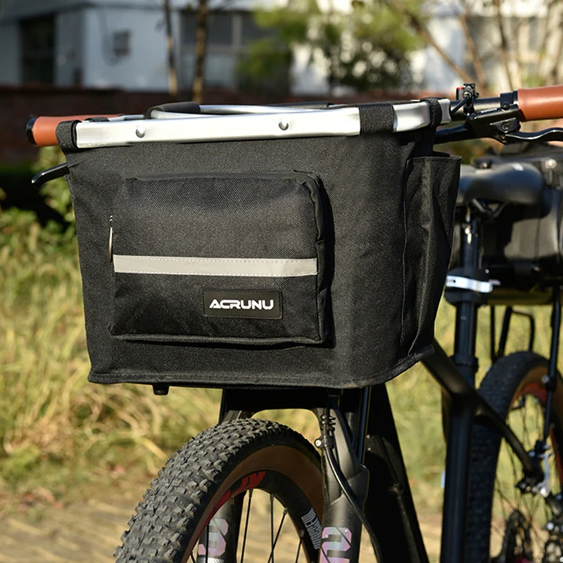 Bolsa de transporte multifuncional para perros y gatos pequeños, cesta colgante para bicicleta, suministros para mascotas, tres estilos - imagen 3