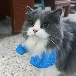 Juguete interactivo arrastre brazos para gatos – Tema Hulk verde