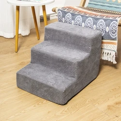 Escaleras de espuma para perros pequeños y rampa plegable interior