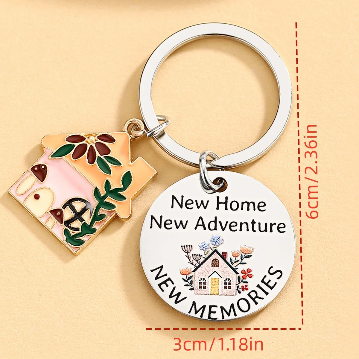 Llavero decorativo para dueños de mascotas – Regalo original para casa nueva - imagen 3